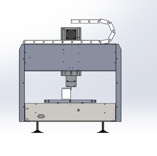 双排镭雕机总装图缩略图